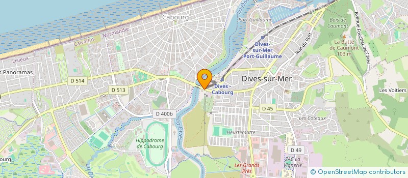 localisation de l'entreprise APPLI CONNECT à DIVES-SUR-MER