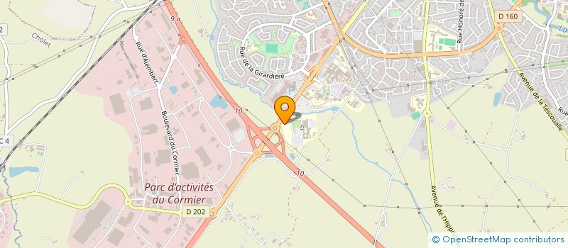 localisation de l'entreprise APPLI-ECRANS (AIDE POUR PROFESSIONNELS DE SANTE A LA PREVENTION LIEE AUX ECRANS) à CHOLET
