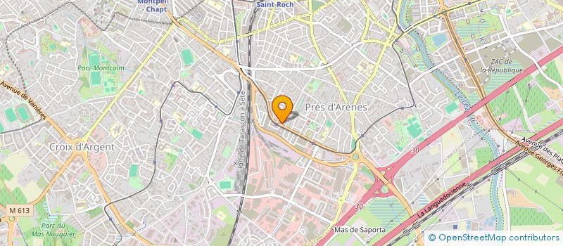 localisation de l'entreprise APPLI ELVENT à MONTPELLIER