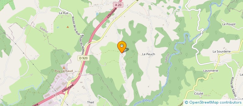 localisation de l'entreprise APPLI FLUIDE  SADROC