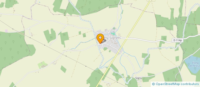 localisation de l'entreprise APPLI GEST  SIGNY-SIGNETS