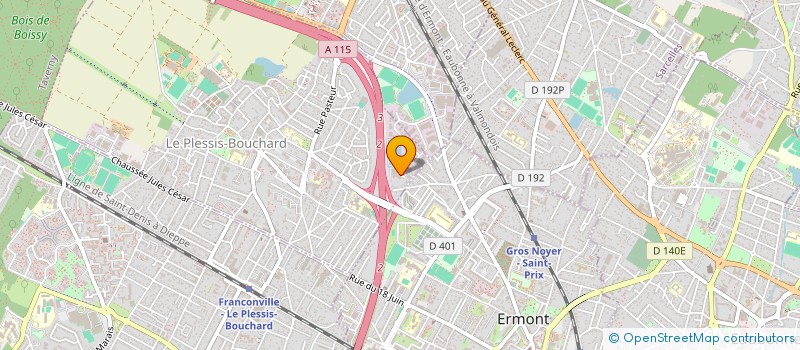 localisation de l'entreprise APPLI REALI RADIO TELEPHON NUMERIQUE EUR à LE PLESSIS-BOUCHARD