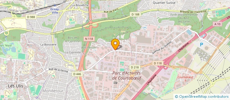 localisation de l'entreprise APPLI TECHNO EQUIP NUCLEAIRES à LES ULIS