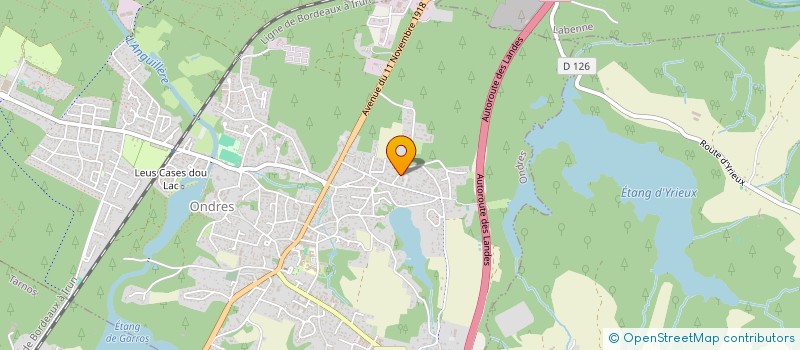 localisation de l'entreprise APPLI VENTE  ONDRES