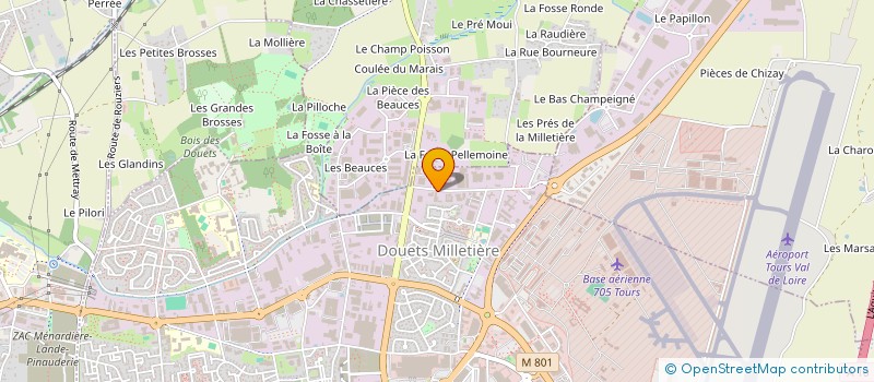 localisation de l'entreprise APPLIBAT à TOURS