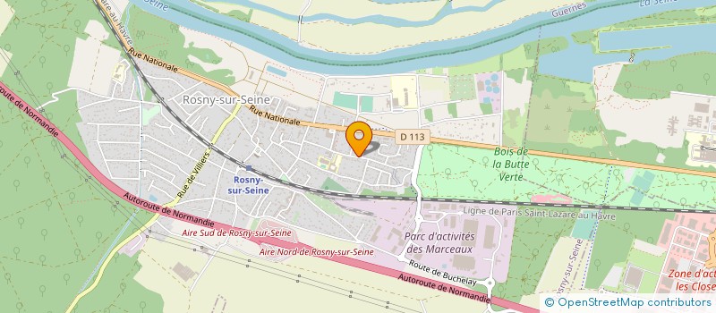 localisation de l'entreprise APPLIBAT à ROSNY-SUR-SEINE