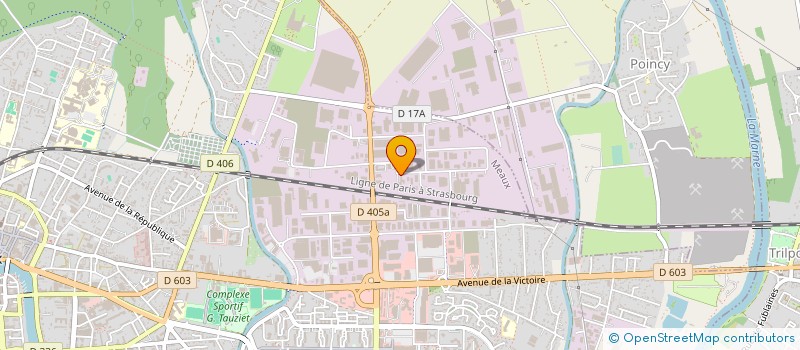 localisation de l'entreprise APPLIC 3D à MEAUX