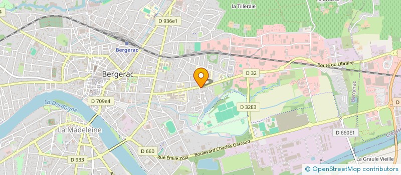 localisation de l'entreprise APPLIC ETANCHE AQUITAINE à BERGERAC