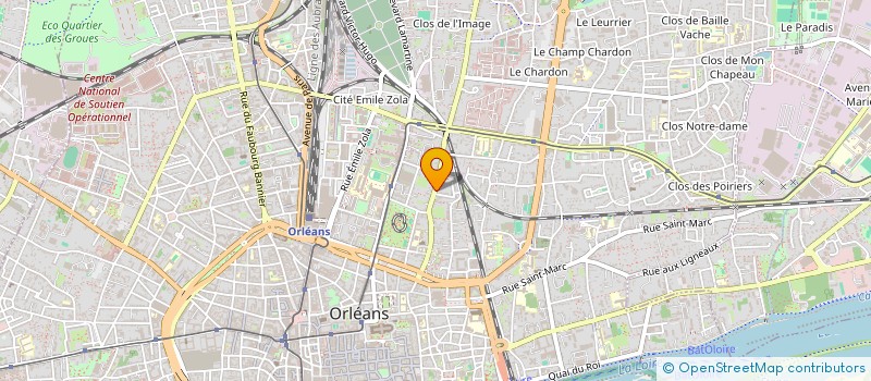 localisation de l'entreprise APPLIC SYSTEMES CAISSES ENREGISTREUSES à ORLEANS