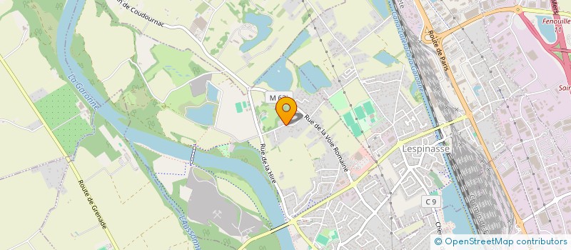 localisation de l'entreprise APPLIC TECHNIQUES NOUVELLES DU BATIMENT à GAGNAC-SUR-GARONNE