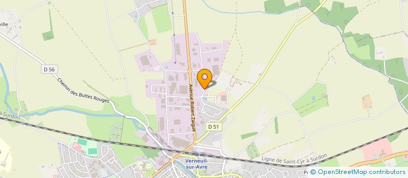 localisation de l'entreprise APPLICABLE à VERNEUIL D'AVRE ET D'ITON