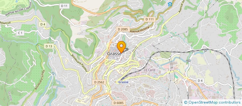 localisation de l'entreprise APPLICAT. ELECT. FRIGORIF. CLIMATIQUES à GRASSE