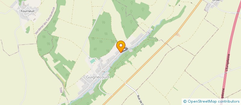 localisation de l'entreprise APPLICAT INDUSTRI COMMER ET SERVICES à GUIGNECOURT