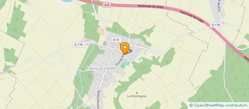 localisation de l'entreprise APPLICAT.PEINTURE PAR PROCEDE ELECTROSTA à FLEURY-LA-VALLEE