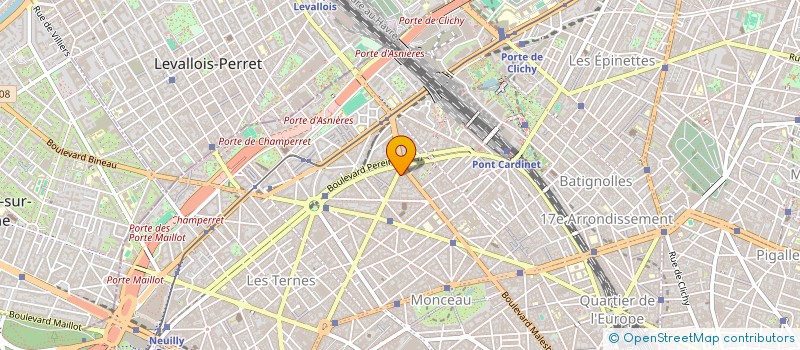 localisation de l'entreprise APPLICATION COURANTS FAIBLES à PARIS