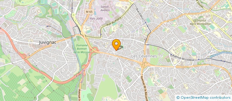 localisation de l'entreprise APPLICATION DE L ELECTRICITE à MONTPELLIER