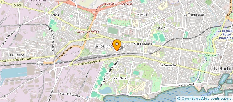 localisation de l'entreprise APPLICATION DES BIOTECHNOLOGIES à LA ROCHELLE