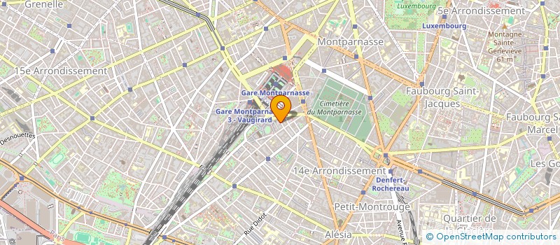 localisation de l'entreprise APPLICATION DES TECHNIQUES D'ENTREPRISE à PARIS