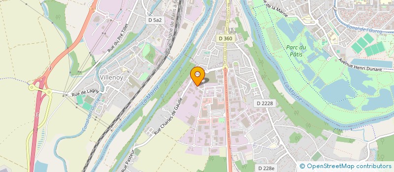 localisation de l'entreprise APPLICATION DEVELOPPEMENT ILE DE FRANCE à MAREUIL-LES-MEAUX