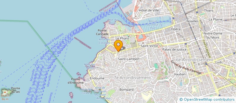 localisation de l'entreprise APPLICATION DISTRIBUTIONS MODERNES à MARSEILLE