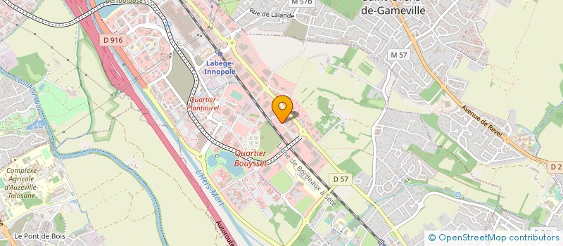 localisation de l'entreprise APPLICATION ELECTRONIQUE SYSTEME à LABEGE