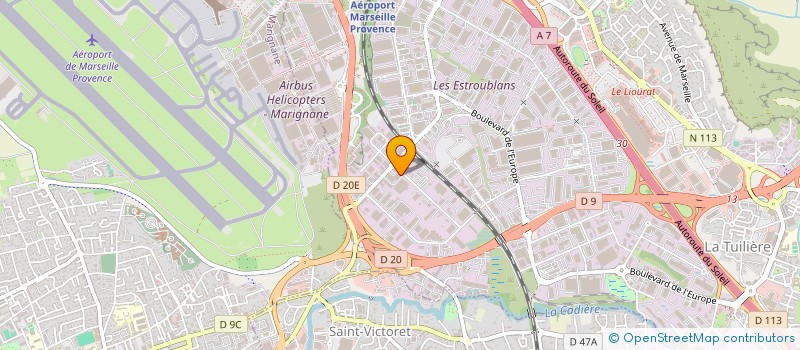 localisation de l'entreprise APPLICATION ET TECHNIQUE MODERNE DE NETTOYAGE à VITROLLES