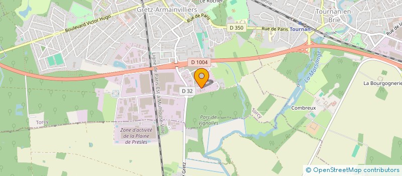 localisation de l'entreprise APPLICATION FAST SET à GRETZ-ARMAINVILLIERS
