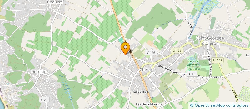 localisation de l'entreprise APPLICATION GENERALE D'INFORMATIQUE SUR RESEAUX - AGIR EST à SAINT-GEORGES-D'OLERON