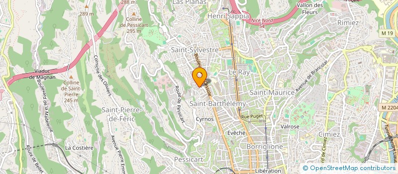 localisation de l'entreprise APPLICATION GENERALE DE LA SECURITE ELECTRONIQUE à NICE