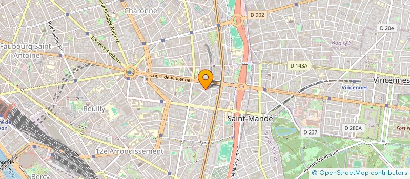 localisation de l'entreprise APPLICATION PEINTURES MODERNES à PARIS
