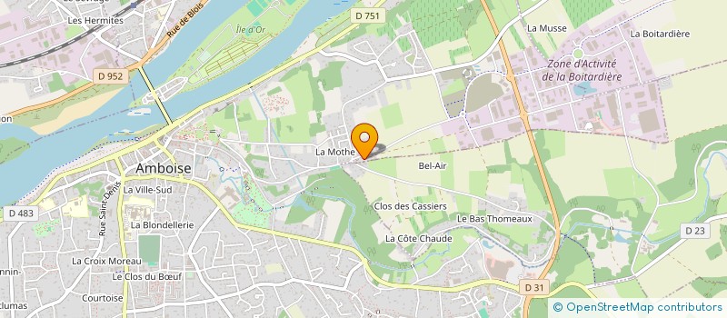 localisation de l'entreprise APPLICATION POLYESTER MARBRE INDUSTRIE à AMBOISE