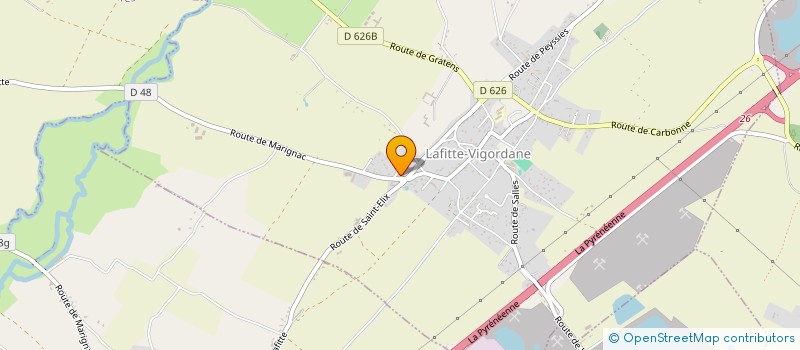 localisation de l'entreprise APPLICATION SYSTEME à LAFITTE-VIGORDANE