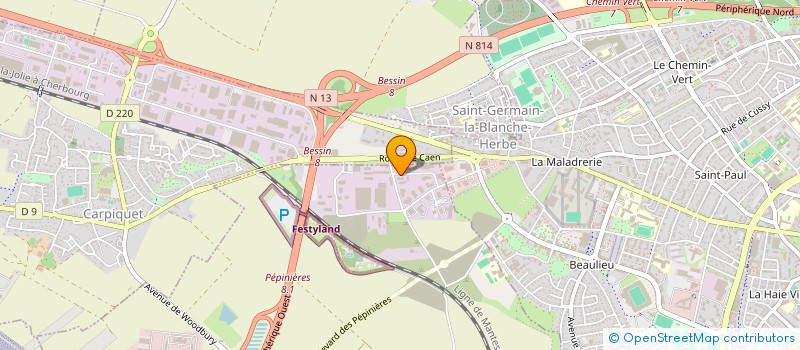 localisation de l'entreprise APPLICATION TECH NOUV NORMANDIE à BRETTEVILLE-SUR-ODON