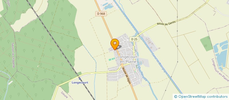 localisation de l'entreprise APPLICATION TECHNIQUE ENERGETIQUE CLIMATIQUE à LONGECOURT-EN-PLAINE