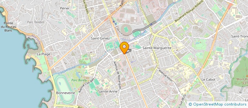 localisation de l'entreprise APPLICATION & TECHNIQUES FRIGORIFIQUES à MARSEILLE