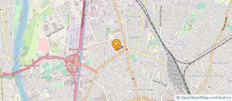 localisation de l'entreprise APPLICATION TRAITEMENT PROTECTION 31 à TOULOUSE