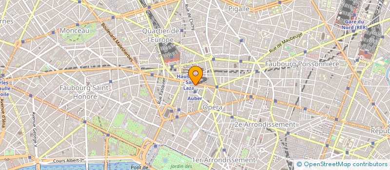 localisation de l'entreprise APPLICATIONS ALUMINIUM MENUISERIE BATIME  PARIS