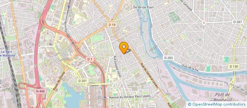 localisation de l'entreprise APPLICATIONS CITOYENNES  CRETEIL