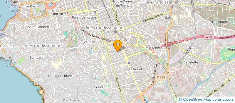 localisation de l'entreprise APPLICATIONS COMMUNICATION BUREAUTIQUE à MARSEILLE