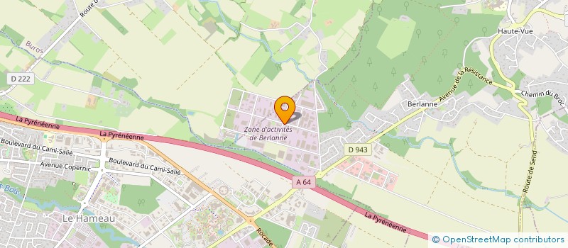 localisation de l'entreprise APPLICATIONS DE MATERIAUX ISOLANTS à MORLAAS