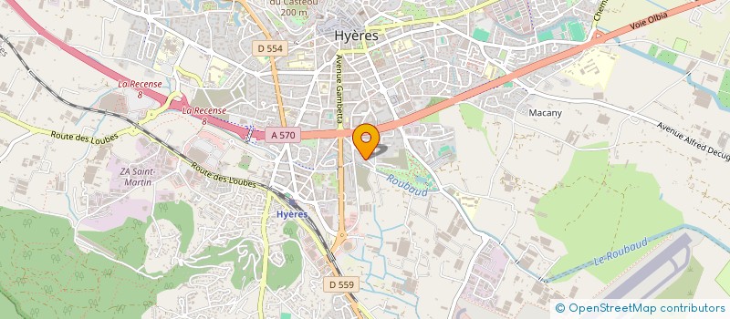 localisation de l'entreprise APPLICATIONS DISTRIBUTION SERVICES STAMPBACK à HYERES