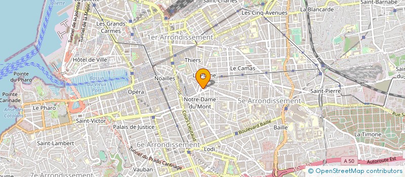 localisation de l'entreprise APPLICATIONS ELECTRIQUES PROVENCALES à MARSEILLE