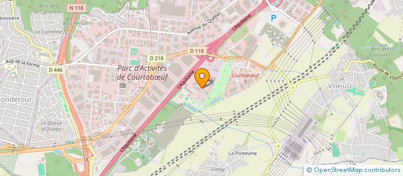 localisation de l'entreprise APPLICATIONS ELECTRONIQUE A LA SECURITE  VILLEJUST