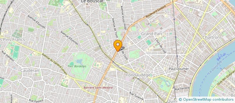 localisation de l'entreprise APPLICATIONS ELECTRONIQUES D AQUITAINE à BORDEAUX