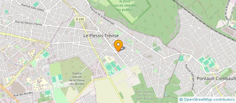localisation de l'entreprise APPLICATIONS ELECTRONIQUES SCES SECURITE à LE PLESSIS-TREVISE