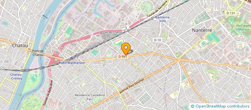 localisation de l'entreprise APPLICATIONS ET SYSTEMES  NANTERRE