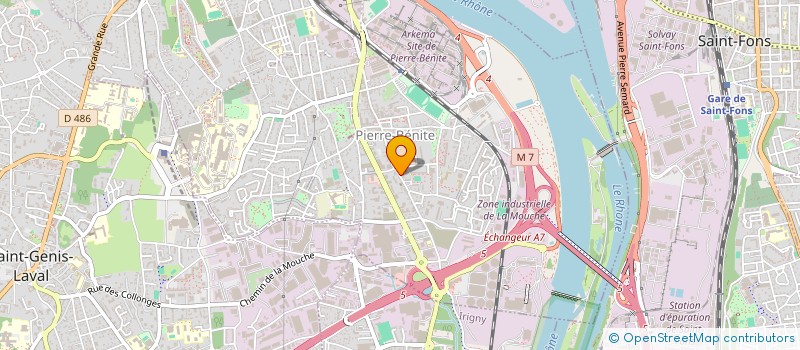 localisation de l'entreprise APPLICATIONS ET TECHNIQUES DE PESAGE EN ABREGE A T P LYON à OULLINS-PIERRE-BENITE