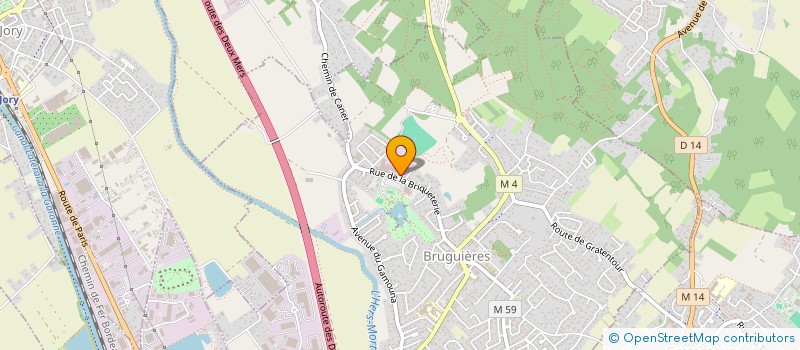 localisation de l'entreprise APPLICATIONS LASER DU SUD-OUEST à BRUGUIERES