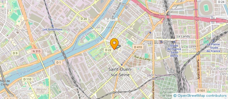 localisation de l'entreprise APPLICATIONS MICRO à SAINT-OUEN-SUR-SEINE