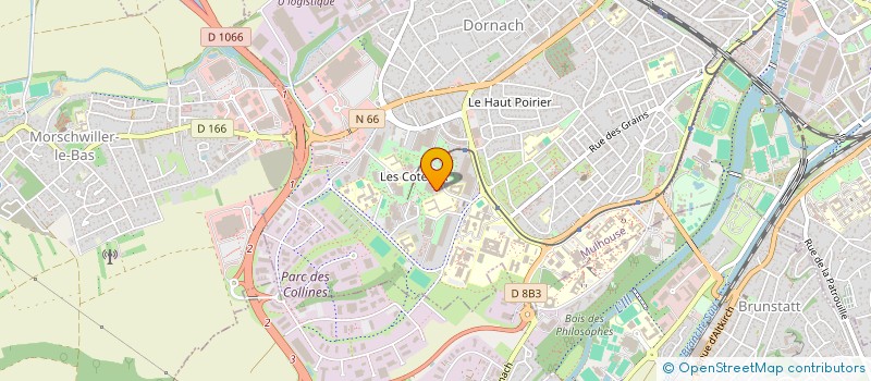 localisation de l'entreprise APPLICATIONS NOUVELLES CUISINES  MULHOUSE